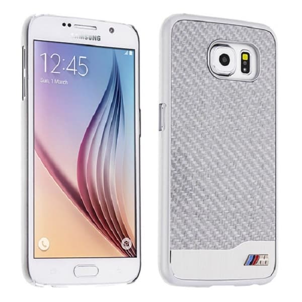 BMW ovitek Hardcase za Samsung Galaxy S6 G920 - srebrna