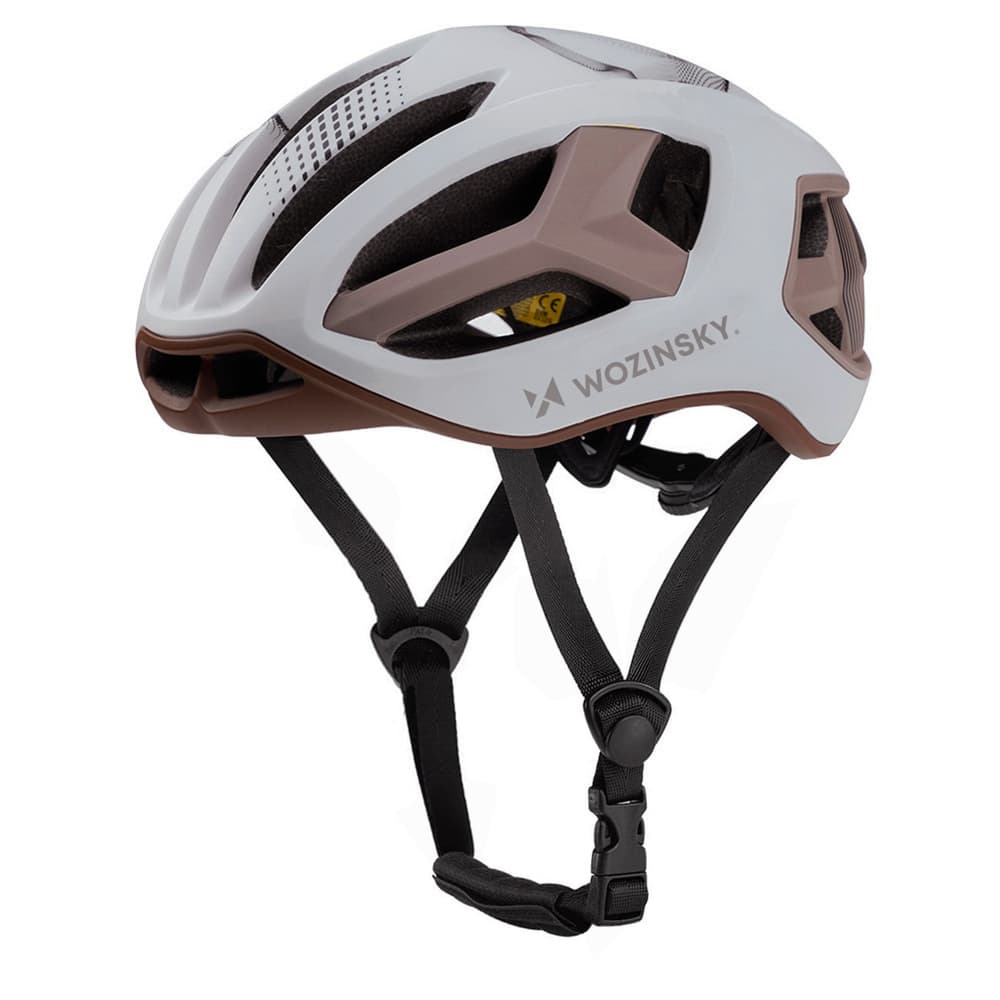 Wozinsky Ultralahka cestna kolesarska čelada 54-58 cm - Taupe