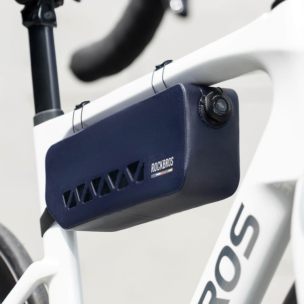 Rockbros AS-140 ROAD TO SKY okvirna torba za kolo, vodoodporna, 1.7 l - modra 3