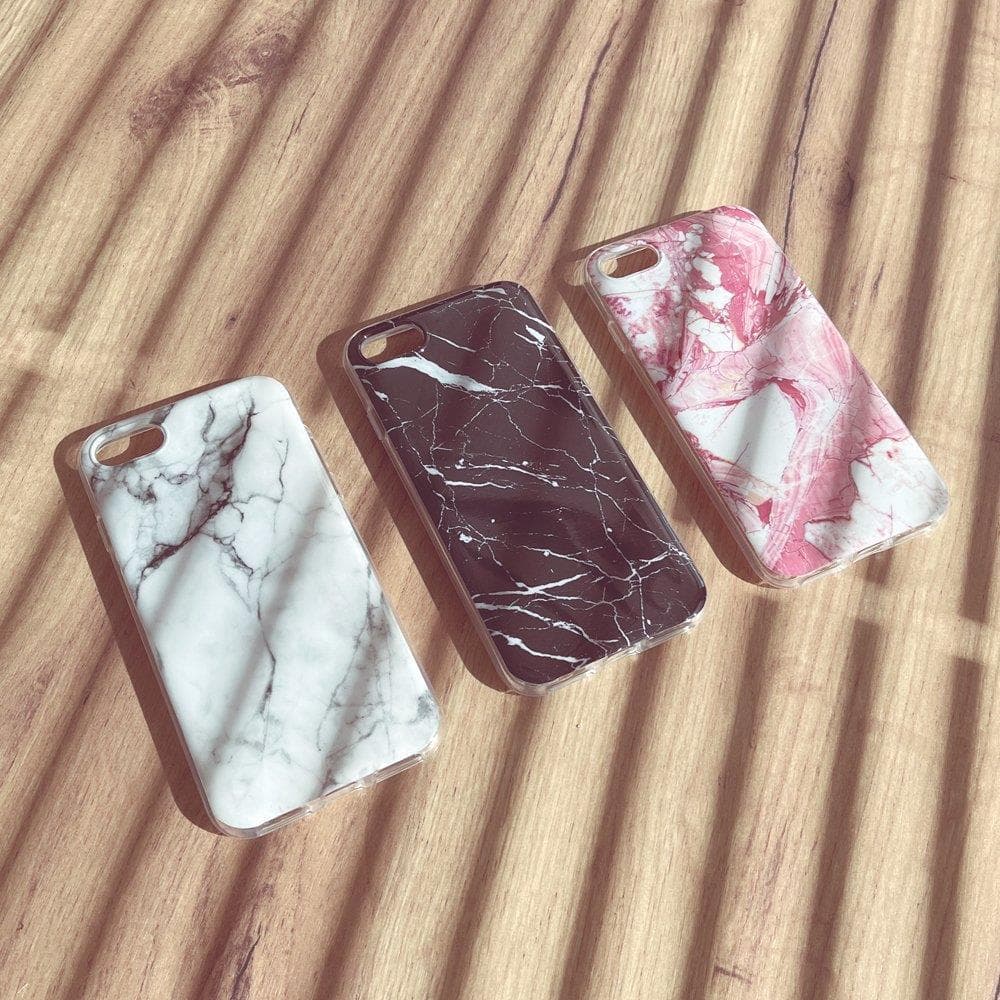 Wozinsky Marble ovitek za Samsung Galaxy A22 4G, črna 2