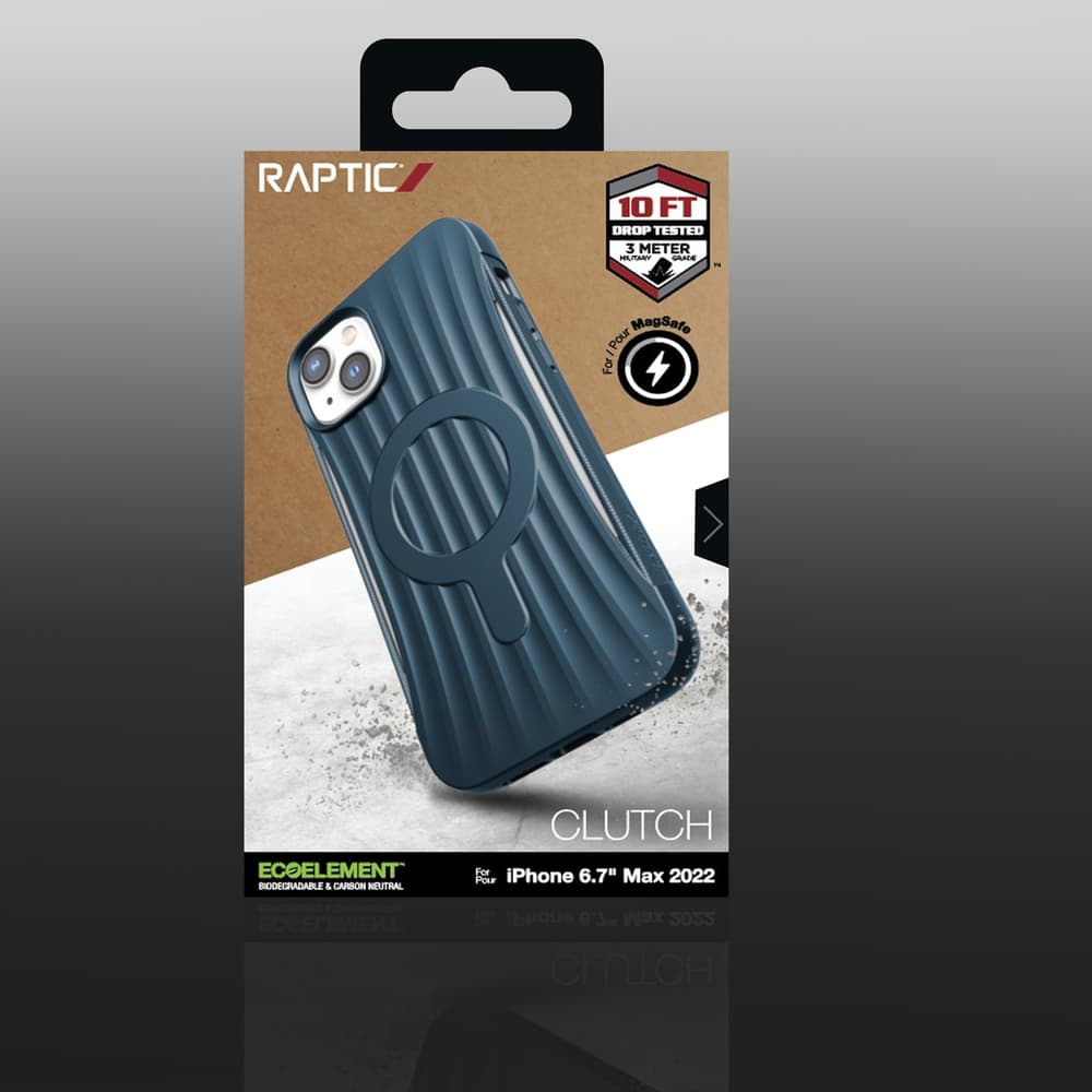 Raptic X-Doria Clutch Built ovitek za iPhone 14 Plus z MagSafe, moder 5