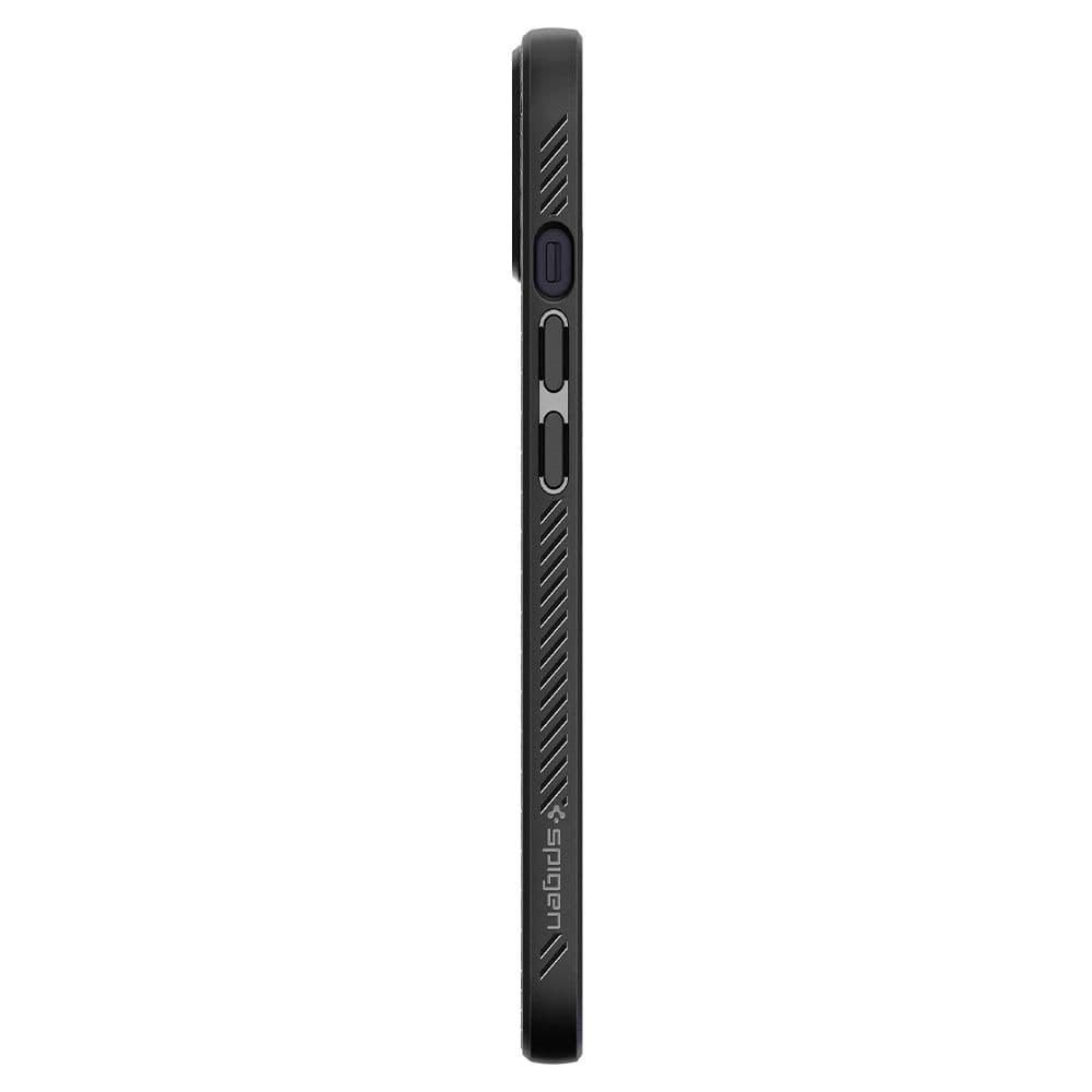 Ovitek Spigen Liquid Air za iPhone 13 - mat črn 5