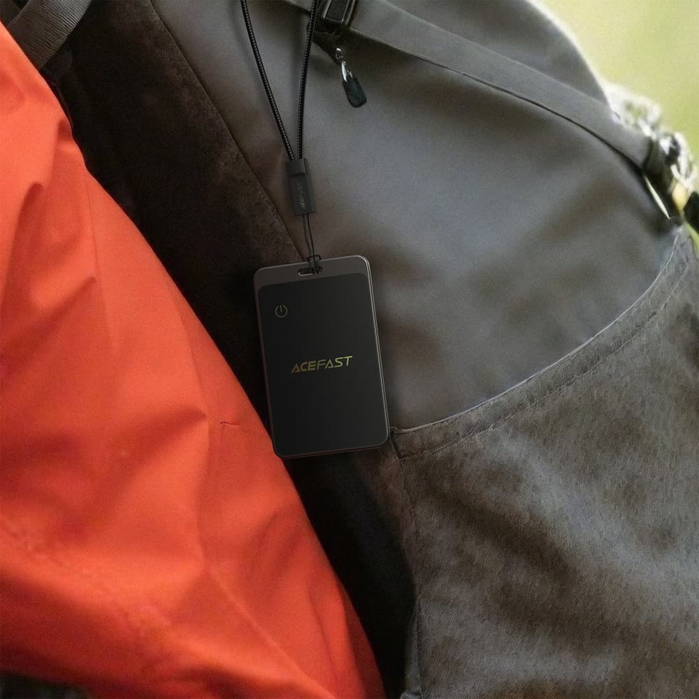 Acefast S3 Bluetooth lokator v obliki kartice z združljivostjo Apple Find My - siv 7