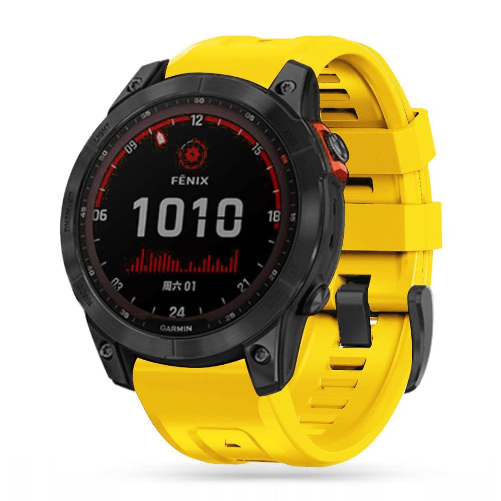 Pass-Fit pašček Tech-Protect IconBand Garm. Fenix 5/6/7 - rumen 2