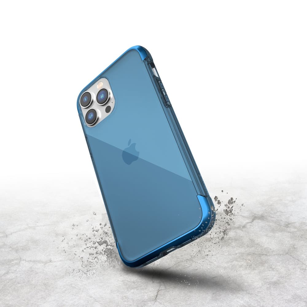 Ovitek Raptic X-Doria Air za iPhone 14 Pro Max, MagSafe, Kovinski elementi, Modra 2