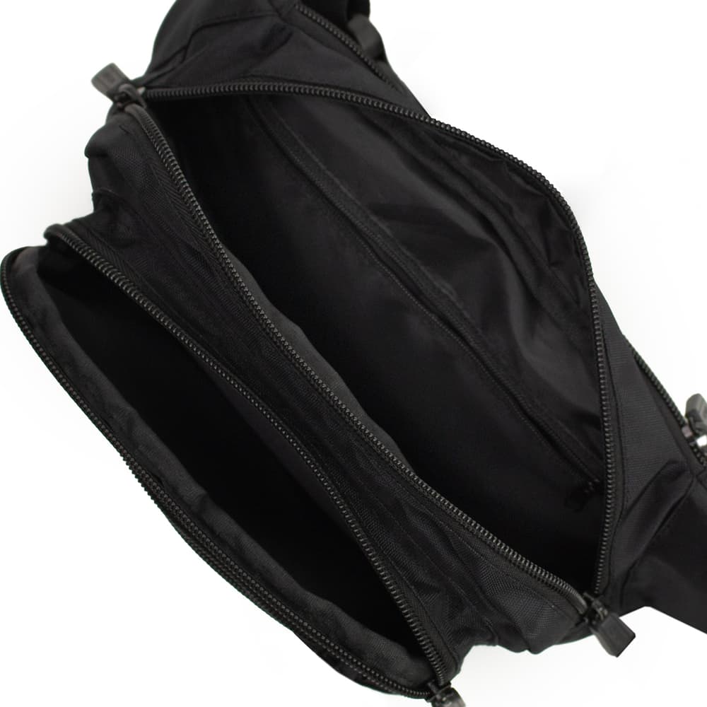 Wozinsky unisex mini naramna torba WMS-W1, vodoodbojna - črna 5