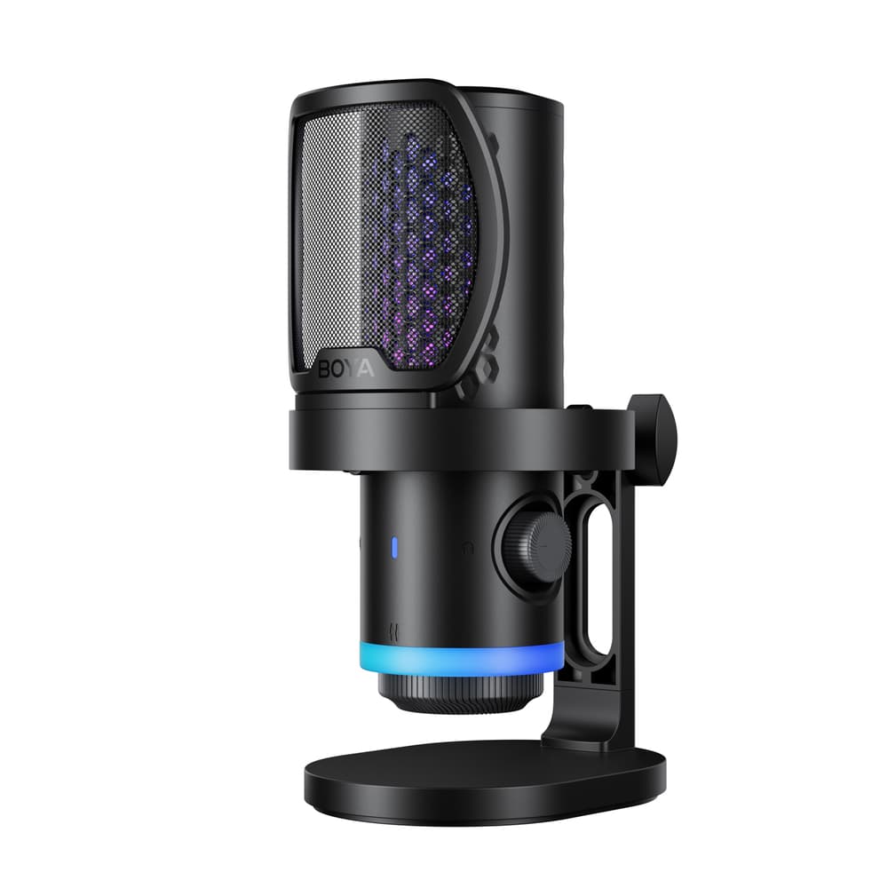 BOYA CastMic G40 USB-C Gaming mikrofon, črn