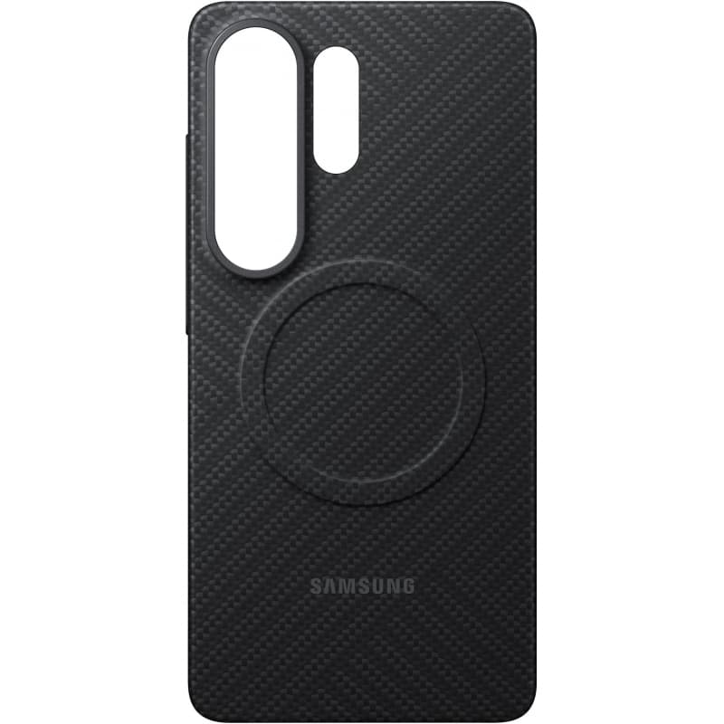 Etui Samsung Carbon Magnet za Galaxy S26 Ultra, MagSafe - Črna