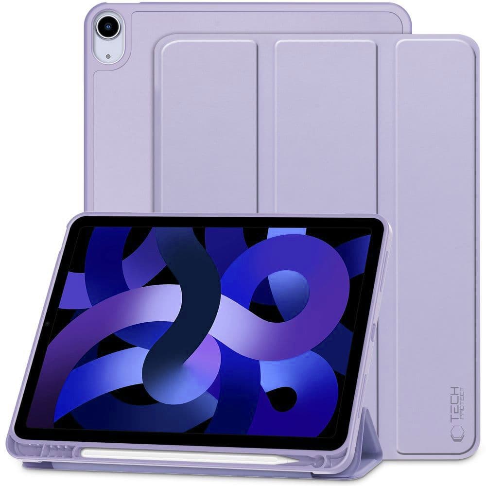 Tech-Protect SmartCase Pen za iPad Air 10.9” (2020/2022) / 11” (2024/2025/2026) - vijoličen