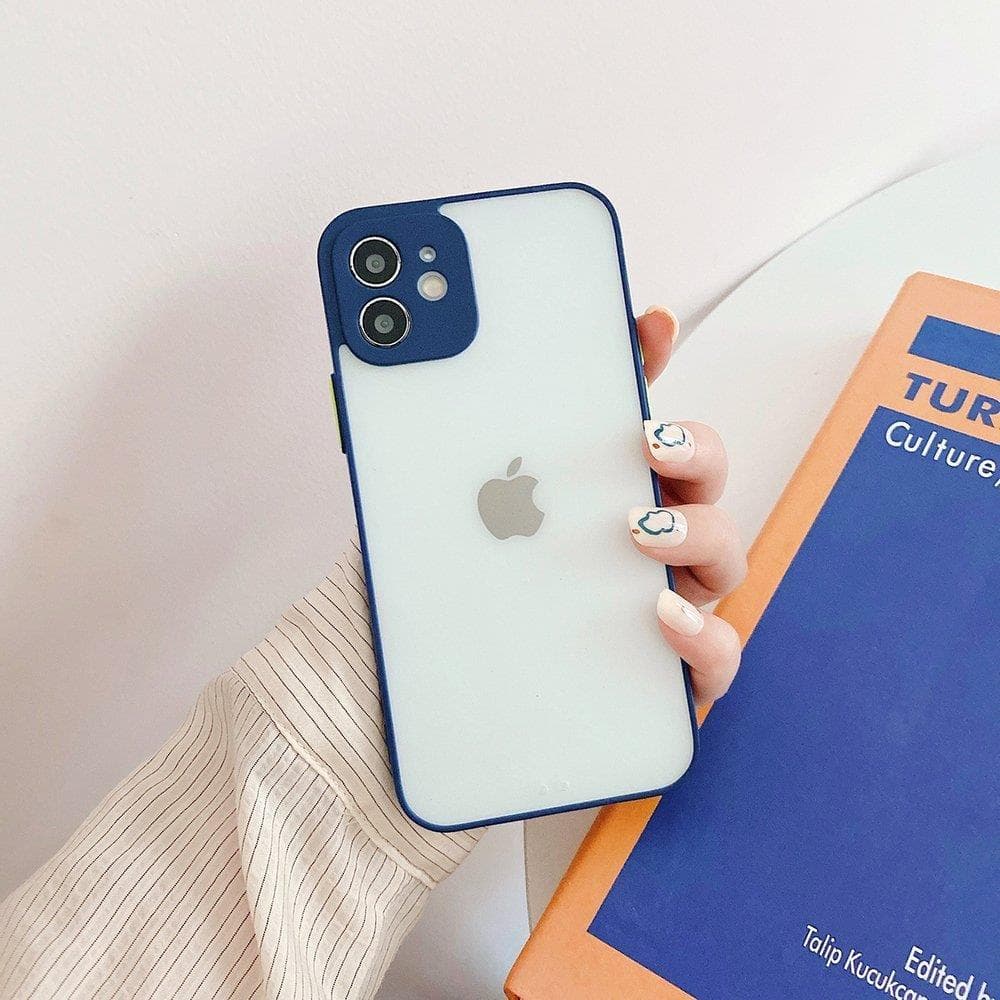 Milky ovitek za Samsung Galaxy A72 4G, temno moder 2