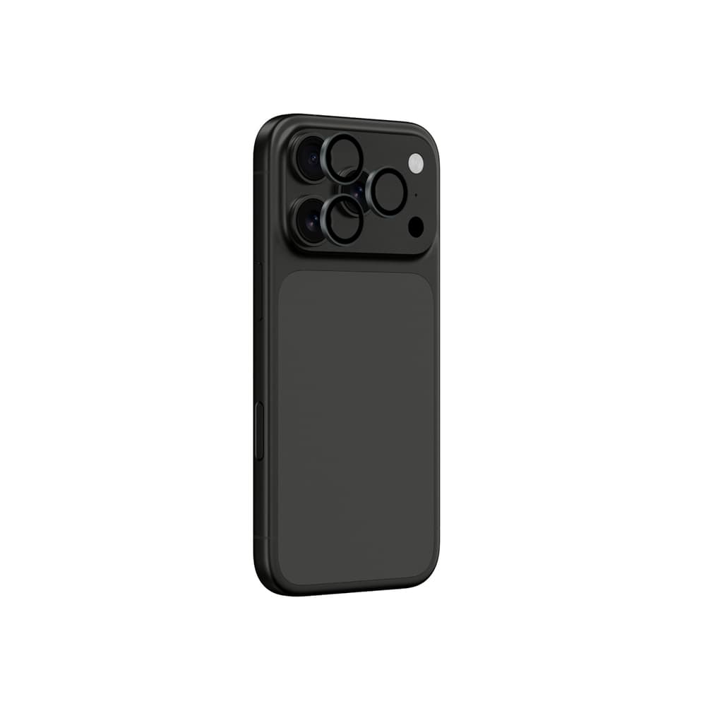 AmazingThing Zaščitno steklo za kamero iPhone 17 Pro / Pro Max, siv okvir 3