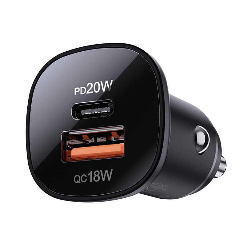 Avtomobilski polnilnik Acefast 38W USB-C/USB, PPS, PD, QC 3.0, AFC, FCP - Črn 3