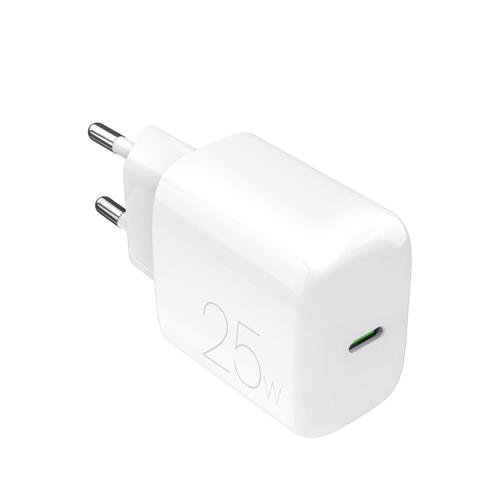Puro Daily Prolite 25W USB-C PD polnilnik, bel