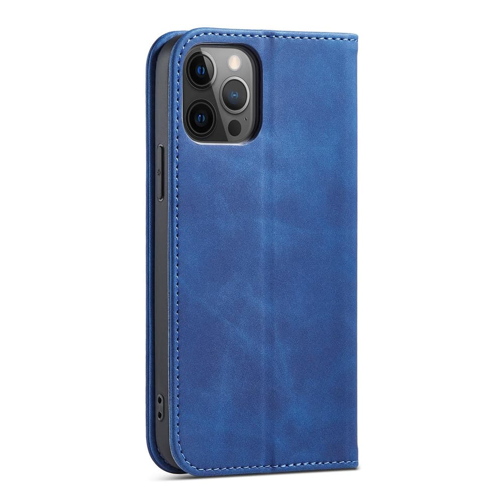 Ovitek Magnet Fancy Case za iPhone 12 Pro Max (denarnica, stojalo), modri 7