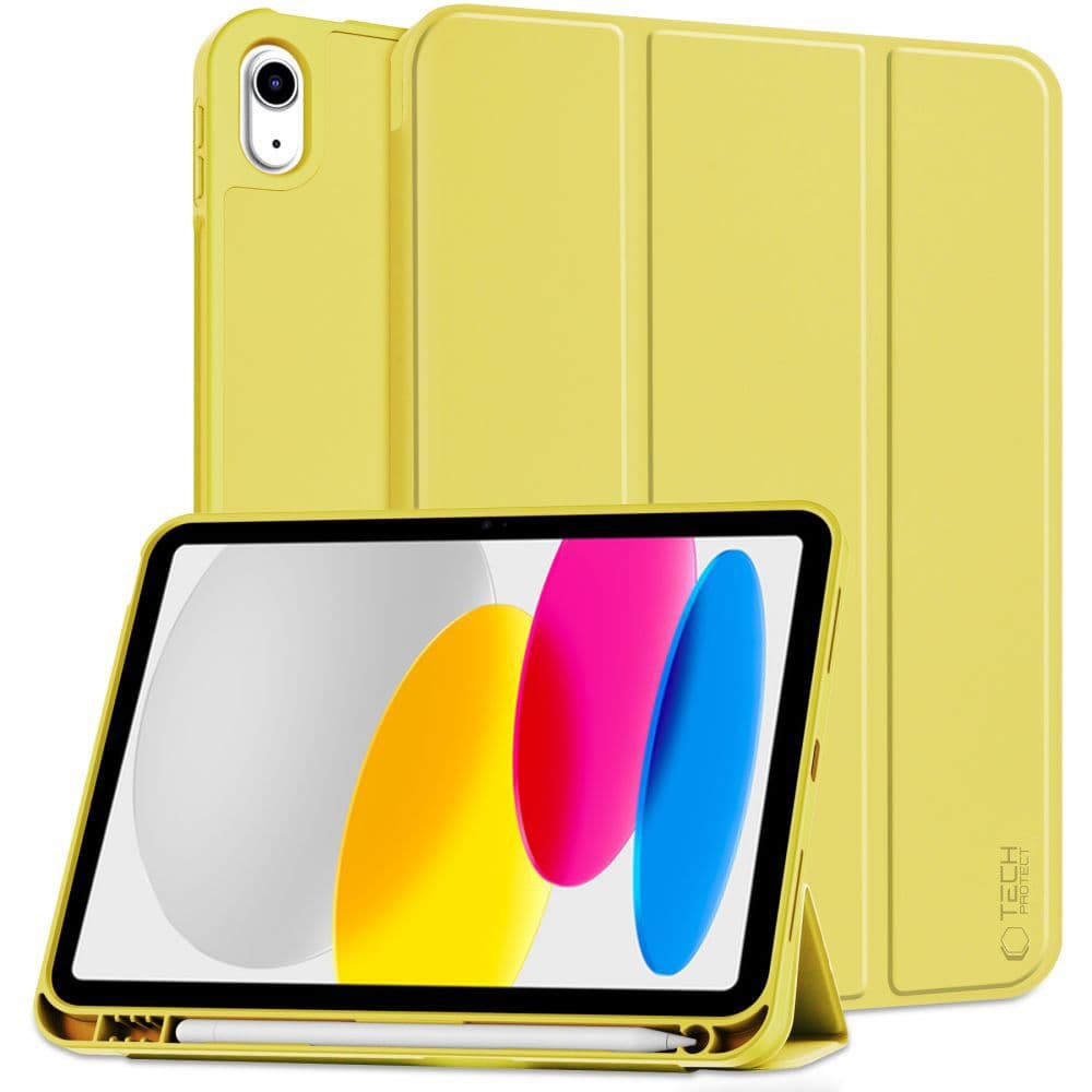 Tech-Protect SC Pen ovitek za iPad 10.9" 2022 - rumen