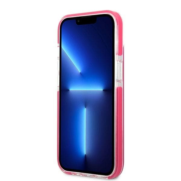 Etui Karl Lagerfeld Choupette Head za iPhone 13 mini - fuksijna 5