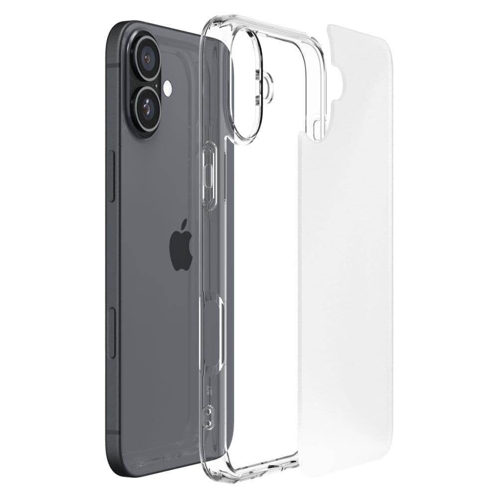 Spigen Ultra Hybrid etui za iPhone 16 - Prozoren 5