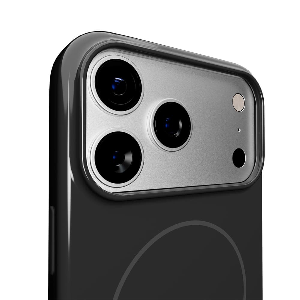 Puro Pulse ovitek za iPhone 17 Pro, polikarbonat, črn - MagSafe 7