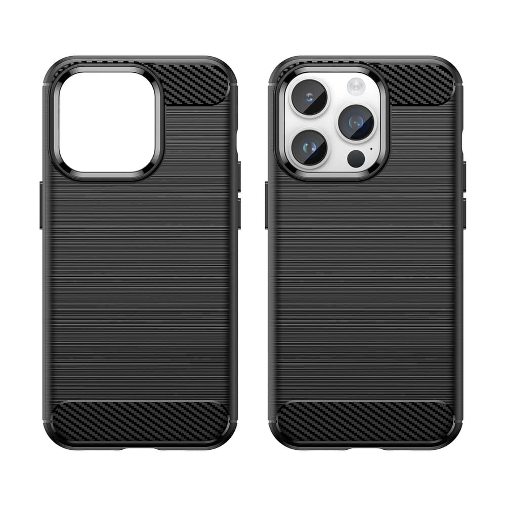 Hurtel Carbon ovitek za iPhone 14 Pro Max, črn 8
