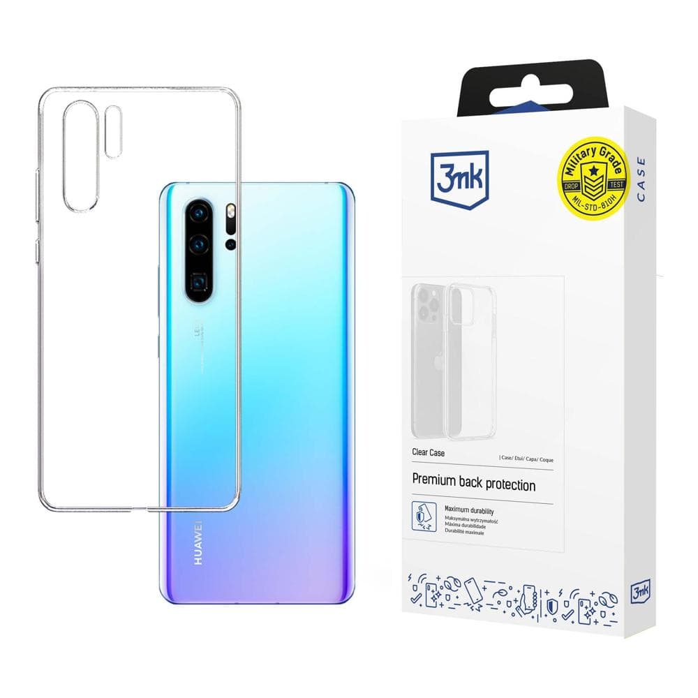 3mk Clear Case ovitek za Huawei P30 Pro - prozoren