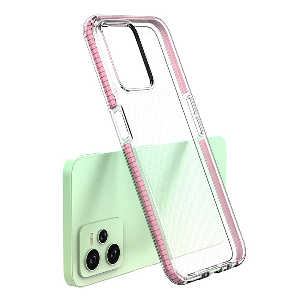 Hurtel Spring Case ovitek za Realme C35, silikonski, črn 3