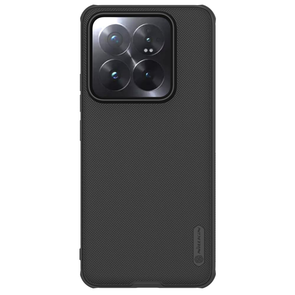 Nillkin Super Frosted Shield Pro ojačan ovitek za Xiaomi 14 Pro - črn