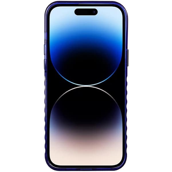 Audijeva ovitek MagSafe Big Logo IML za iPhone 14 Pro - moder 4