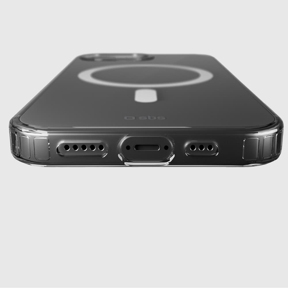 SBS zaštitni etui Cover Light Mag za iPhone 16e/17e, s MagSafe, prozoren 6