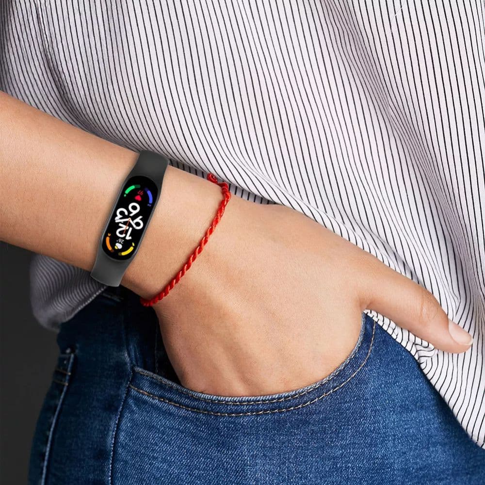 Tech-Protect IconBand pašček za Xiaomi Mi Smart Band 5 / 6 / 7 / NFC - črn 7