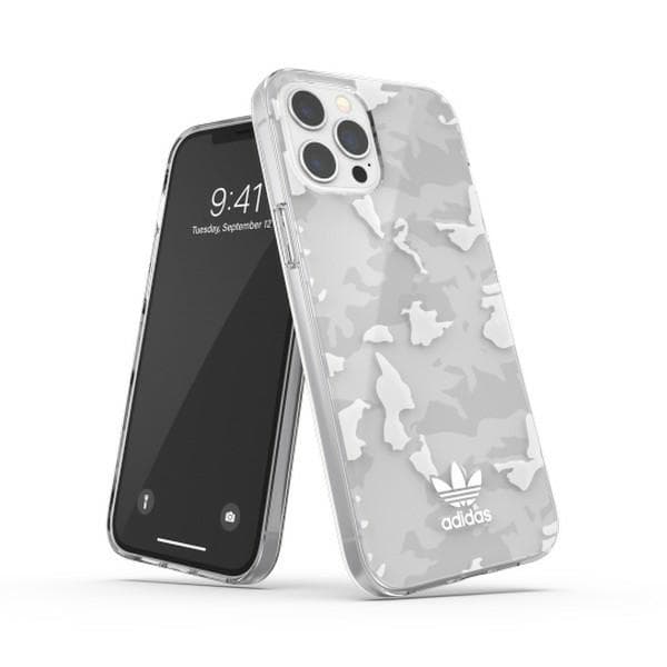 Ovitek Adidas OR SnapCase Camo za iPhone 12 Pro Max - prozoren