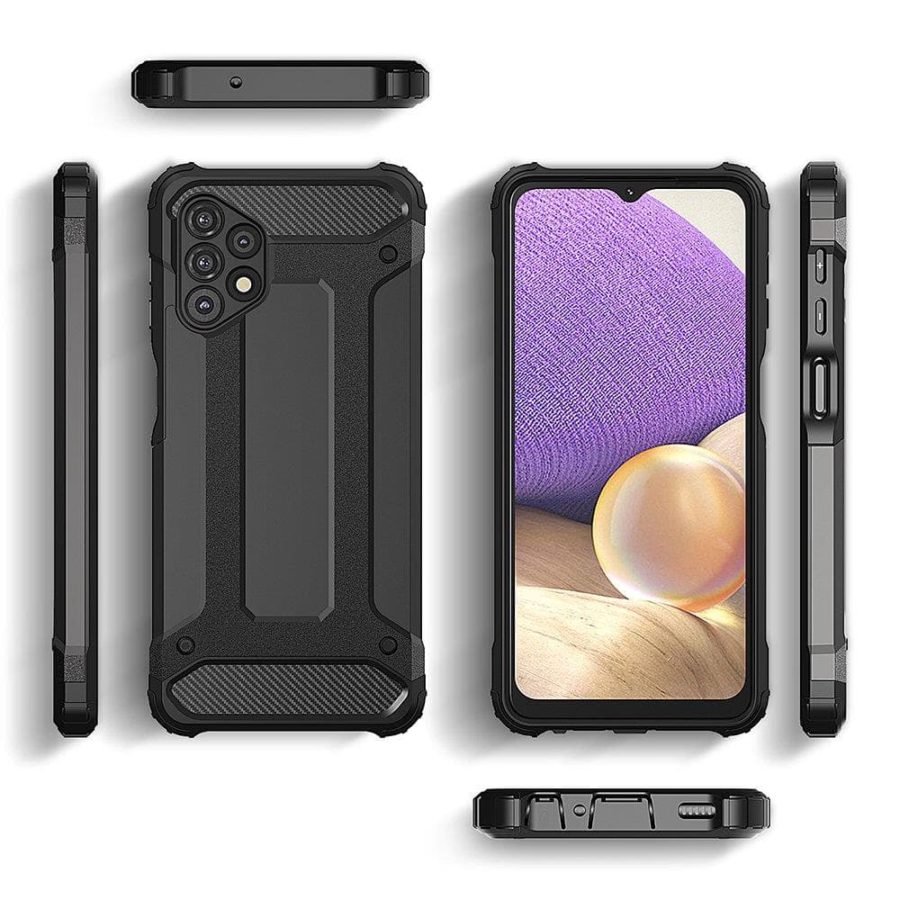 Hurtel Hybrid Armor ovitek za Samsung Galaxy A73, modri/rdeči elementi 4