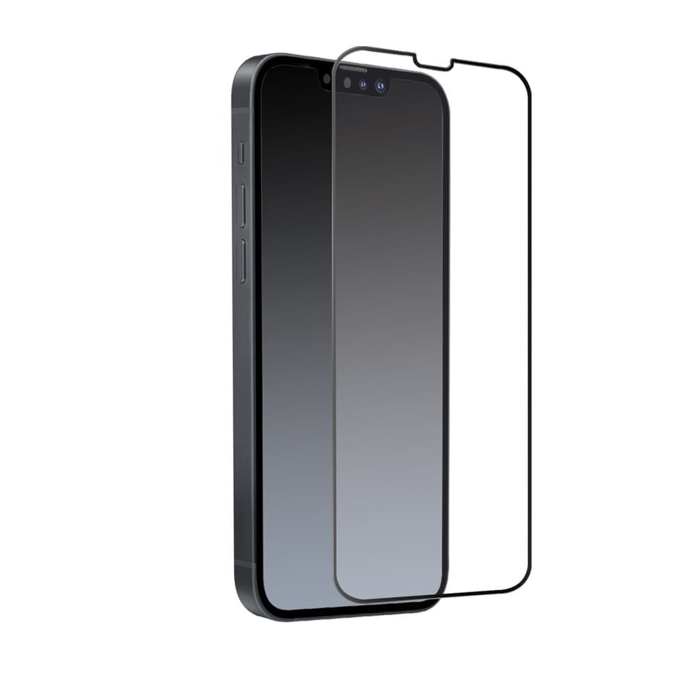 SBS kaljeno steklo Full Cover za iPhone 13/13 Pro/14/16e/17e, črno