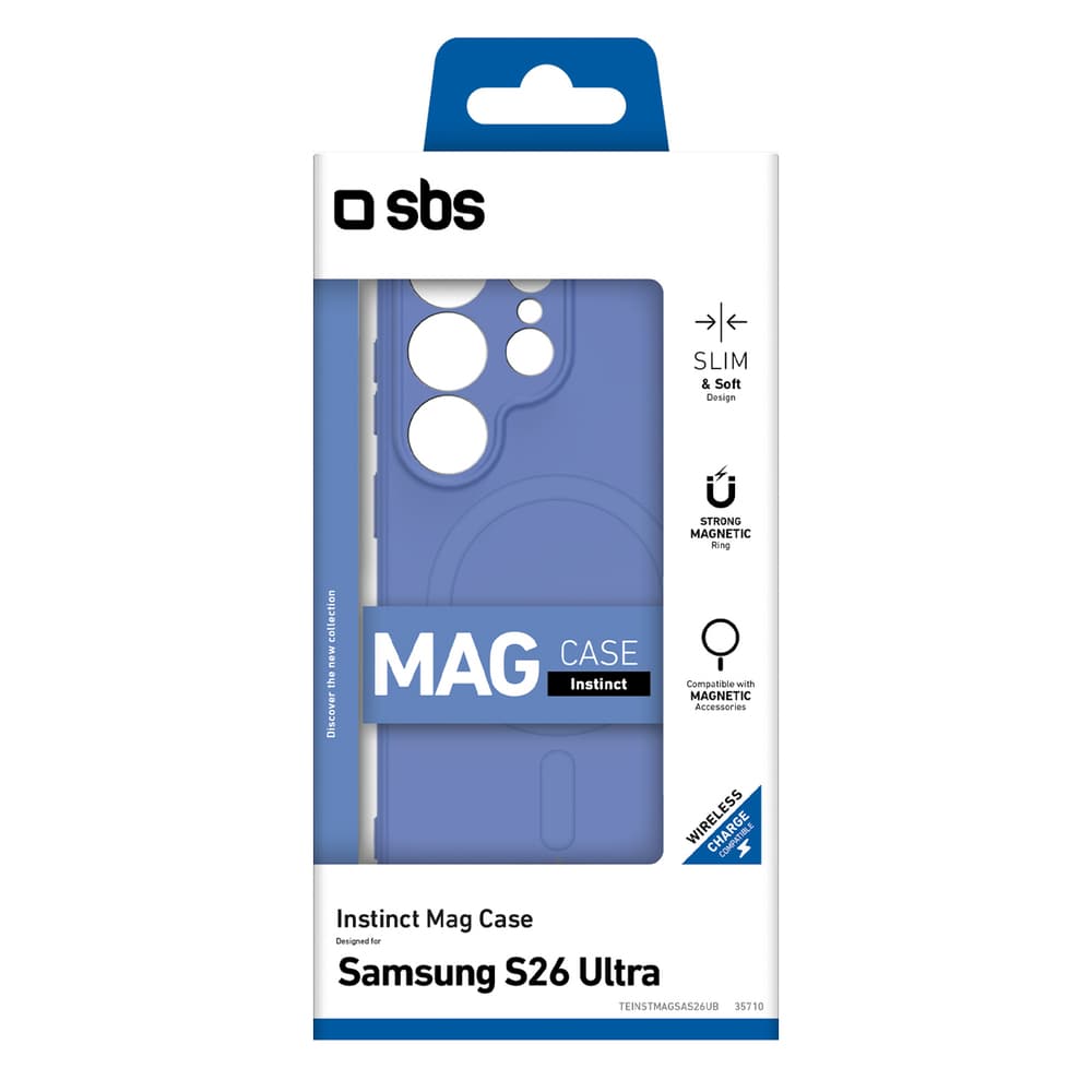 SBS Instinct Mag MagSafe ovitek za Samsung Galaxy S26 Ultra - Modra 2