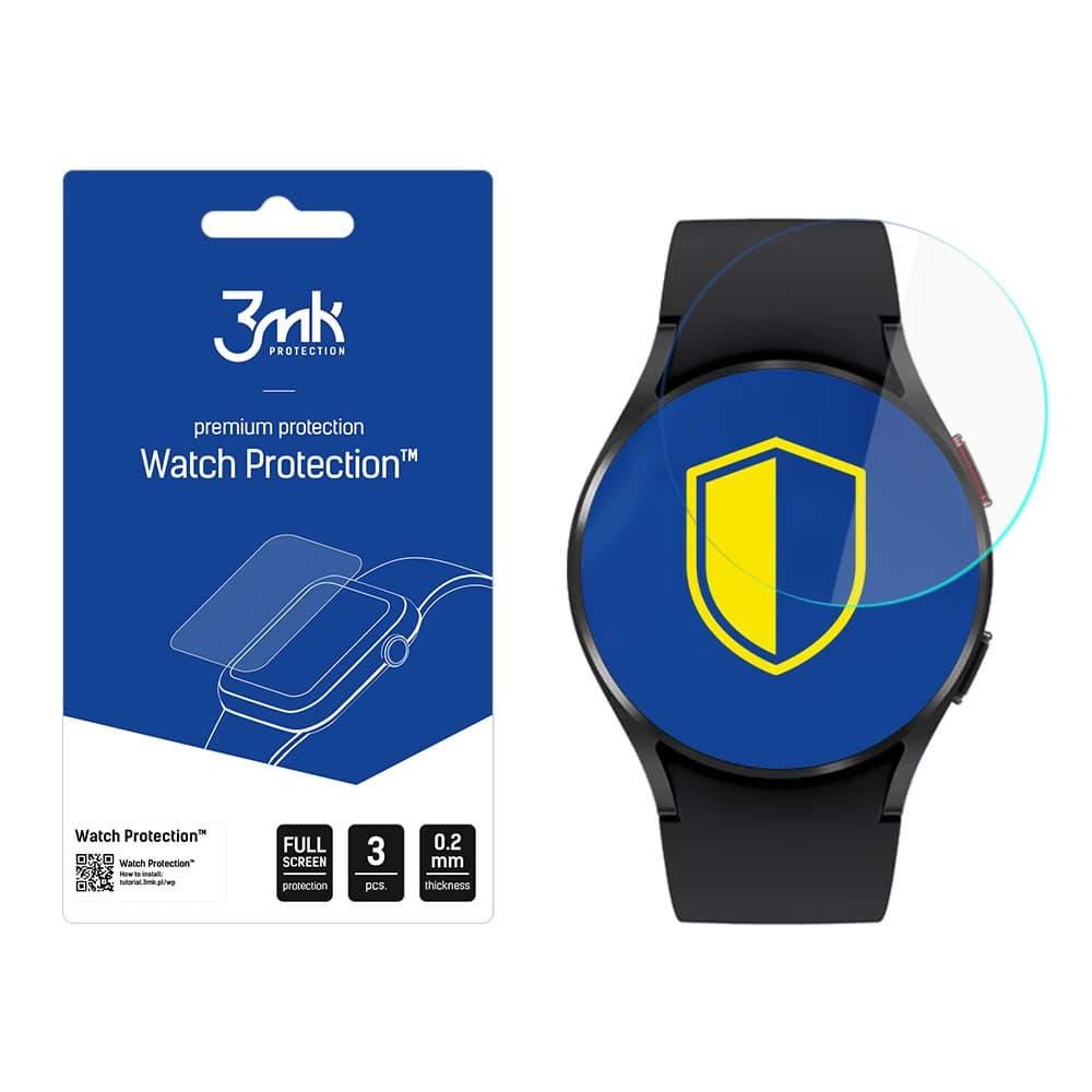 Samsung Galaxy Watch 4 44mm - Zaščita za zaslon 3mk FlexibleGlass Lite