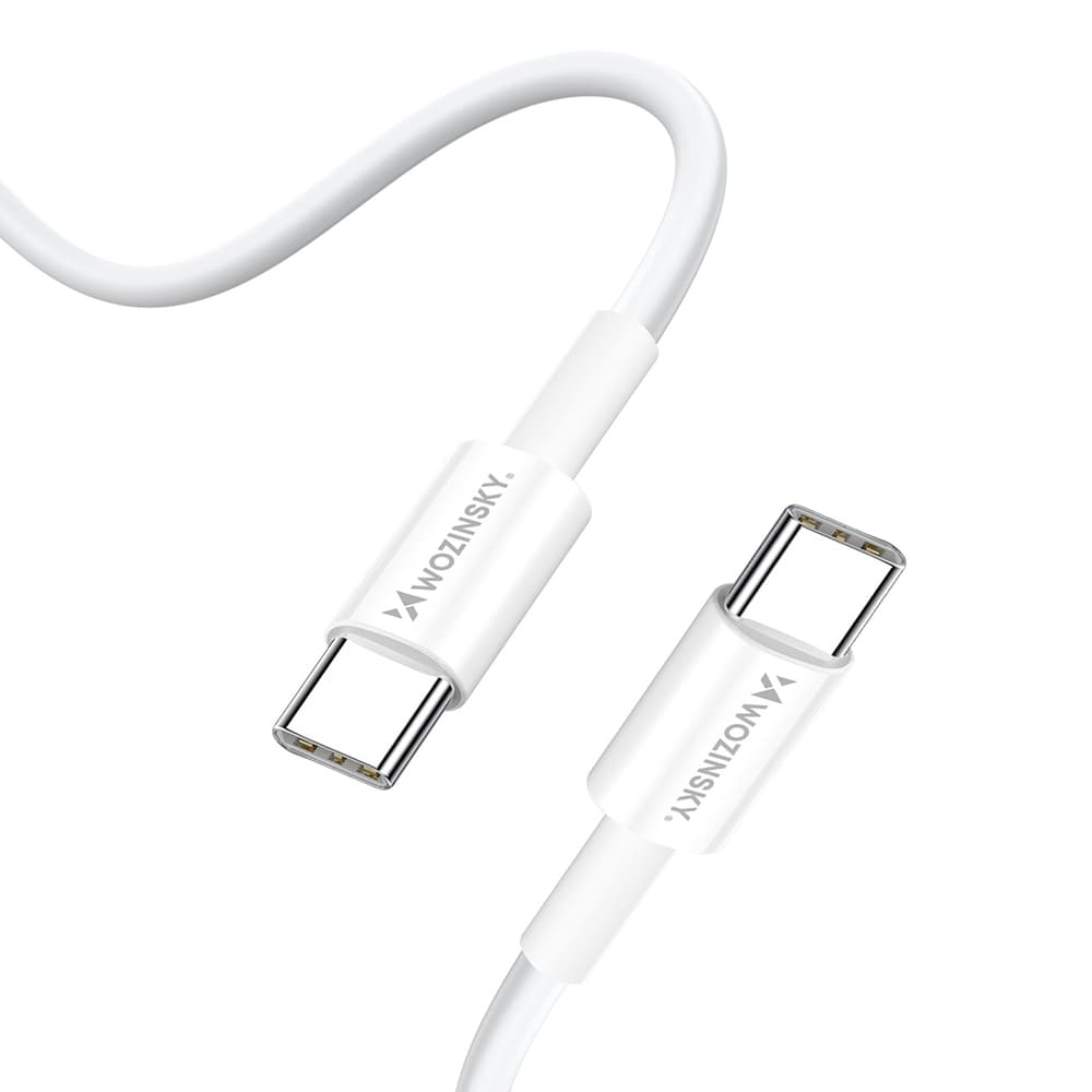Wozinsky GaN 65W polnilnik USB-A, 2xUSB-C, s kablom USB-C - bel 4