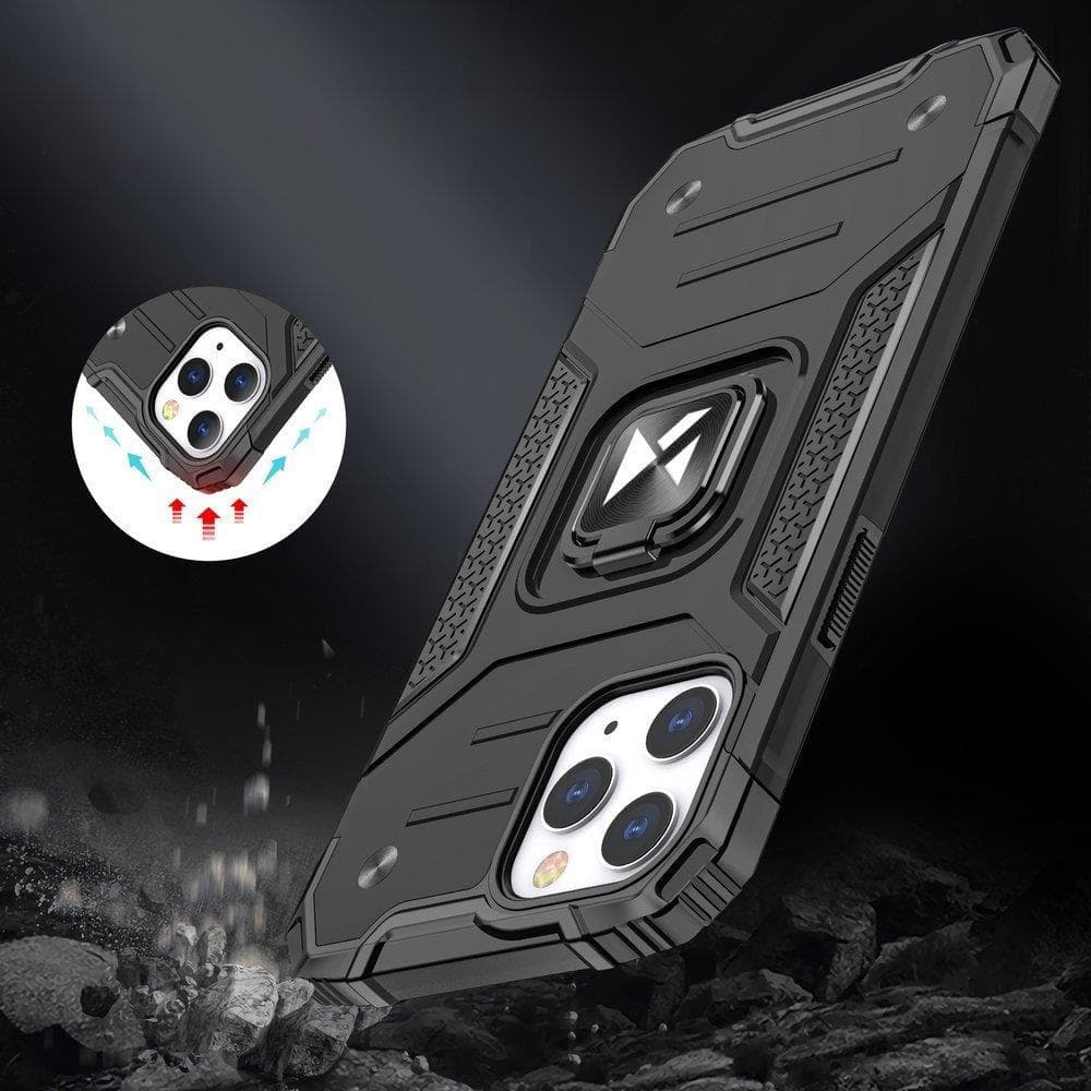 Ovitek Wozinsky Ring Armor za iPhone 14 Pro, srebrni 7