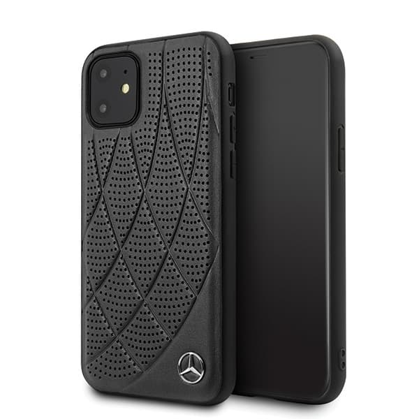 Mercedes ovitek Bow Line za iPhone 12 mini (5,4") - Črn