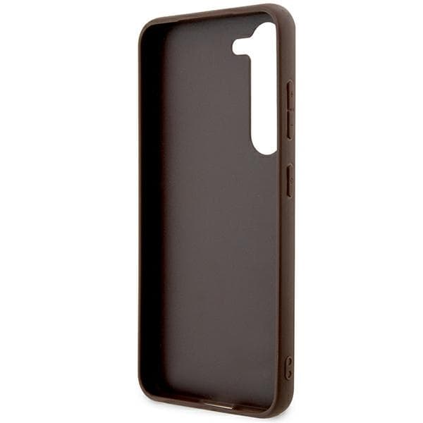 Ovitek za Samsung Galaxy S24+ Guess 4G Stripe Collection - rjava 7