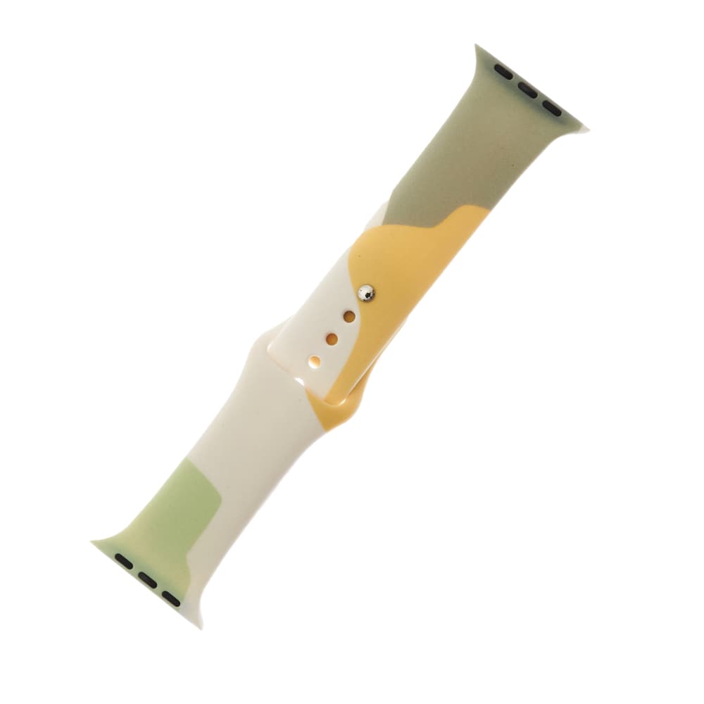 Silikonski pašček Moro za Apple Watch 42/44/45/49 mm - Vzor 6