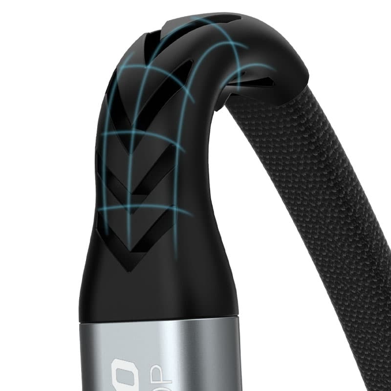 Dudao Lightning - USB-C PD 20W kabel, 0.23m, črn 7