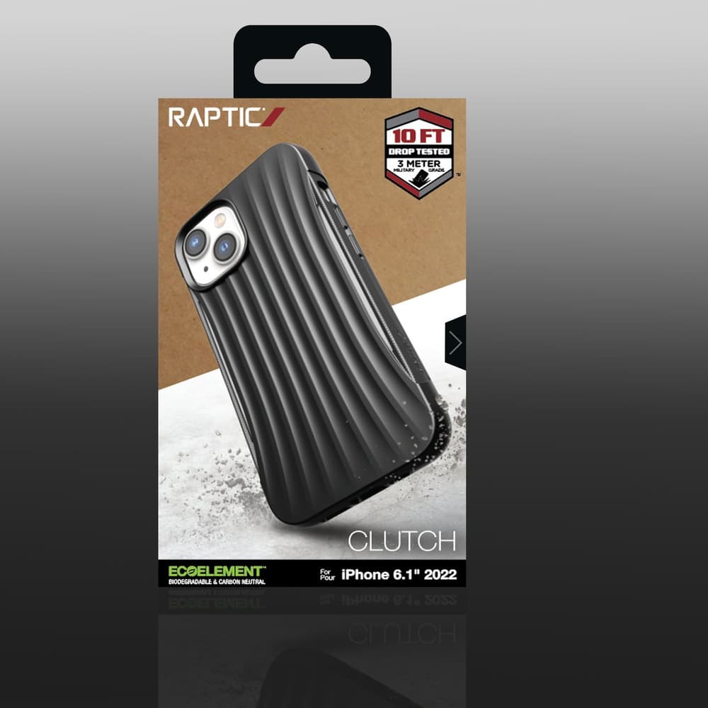 Raptic X-Doria Clutch ovitek za iPhone 14, črn 5