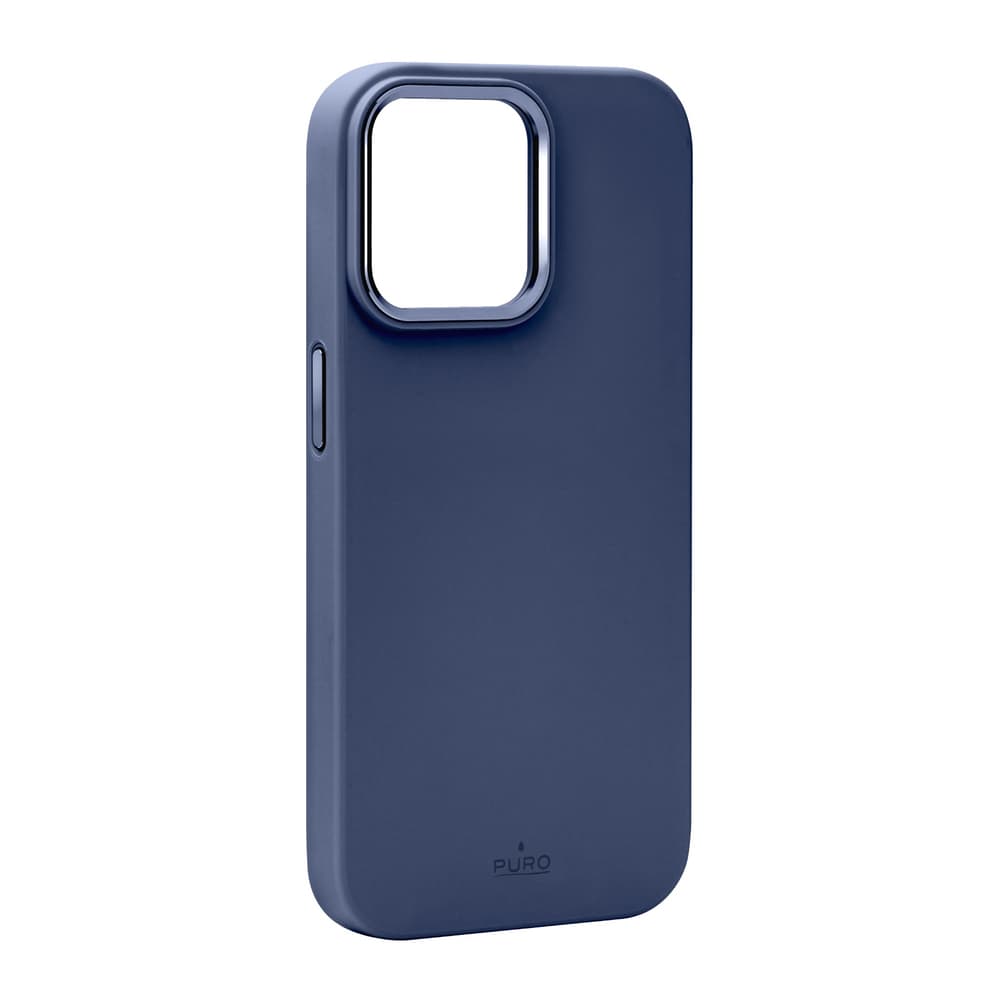 Puro Icon Mag Pro Magsafe silikonski ovitek za iPhone 15 Pro Max - temno moder