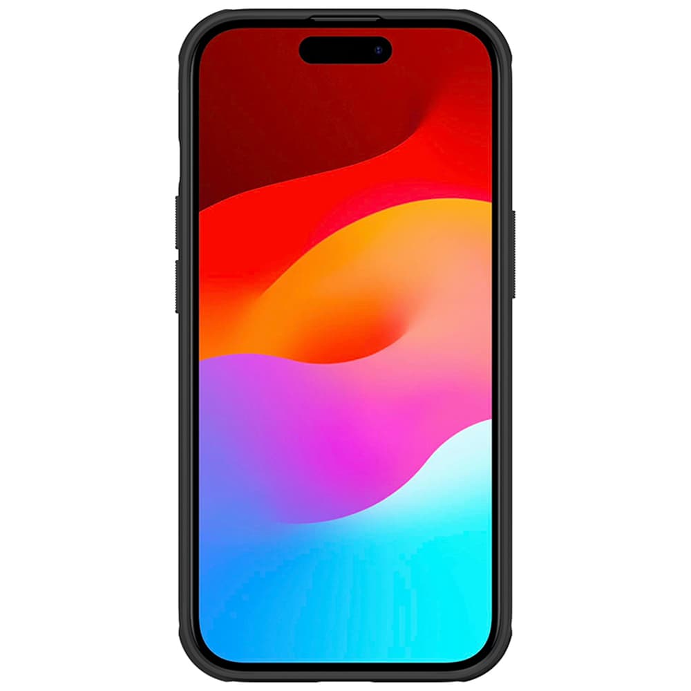 Nillkin Super Frosted Shield Pro ovitek za iPhone 15 Plus - črn 2