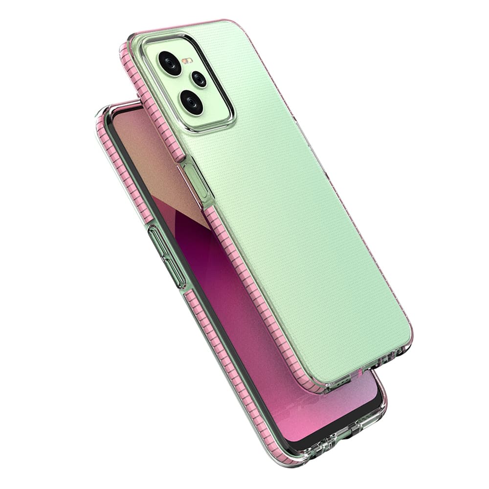 Hurtel Spring Case ovitek za Realme C35, silikonski, črn 4