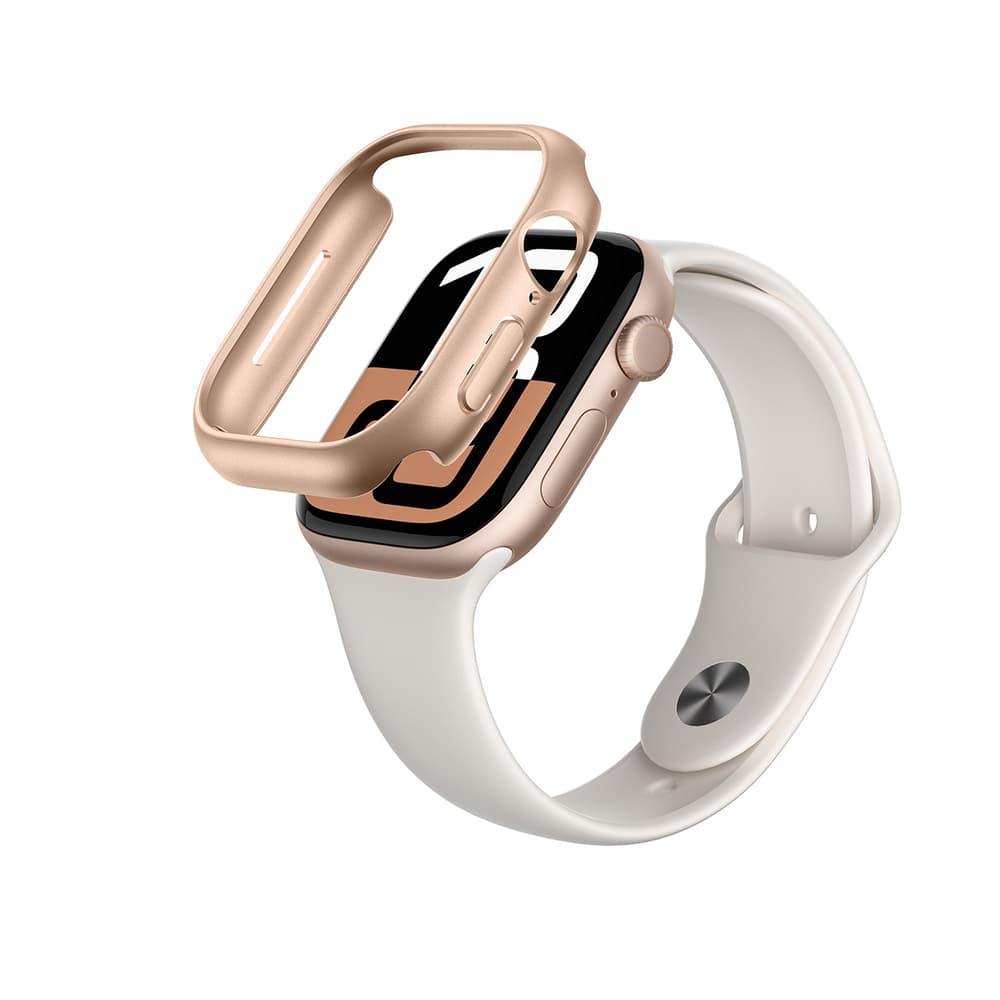 AmazingThing Etui za Apple Watch 46mm Minimal - Rose Gold