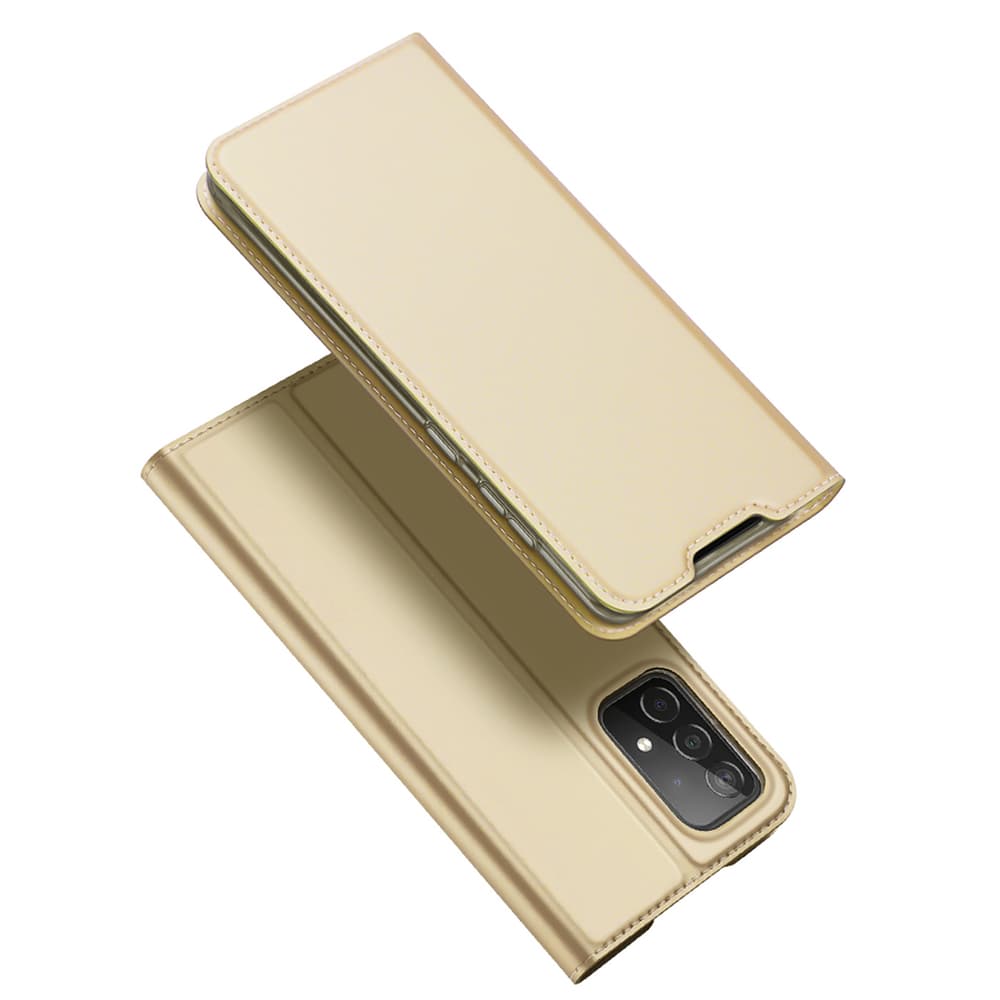 Dux Ducis Skin Pro Flip ovitek za Samsung Galaxy A73 - zlat