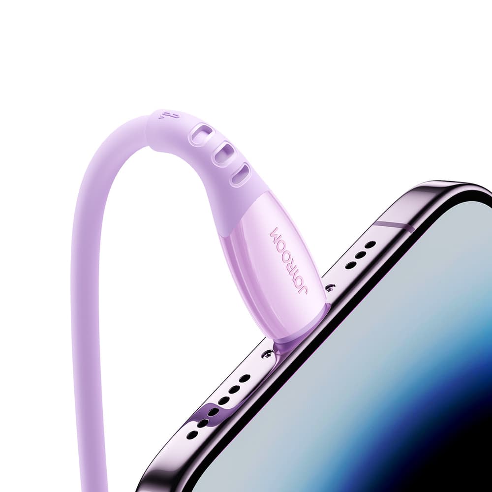 Joyroom S-A59 Vibrant 3A kabel USB-A na Lightning, 1.2m - vijoličen 6