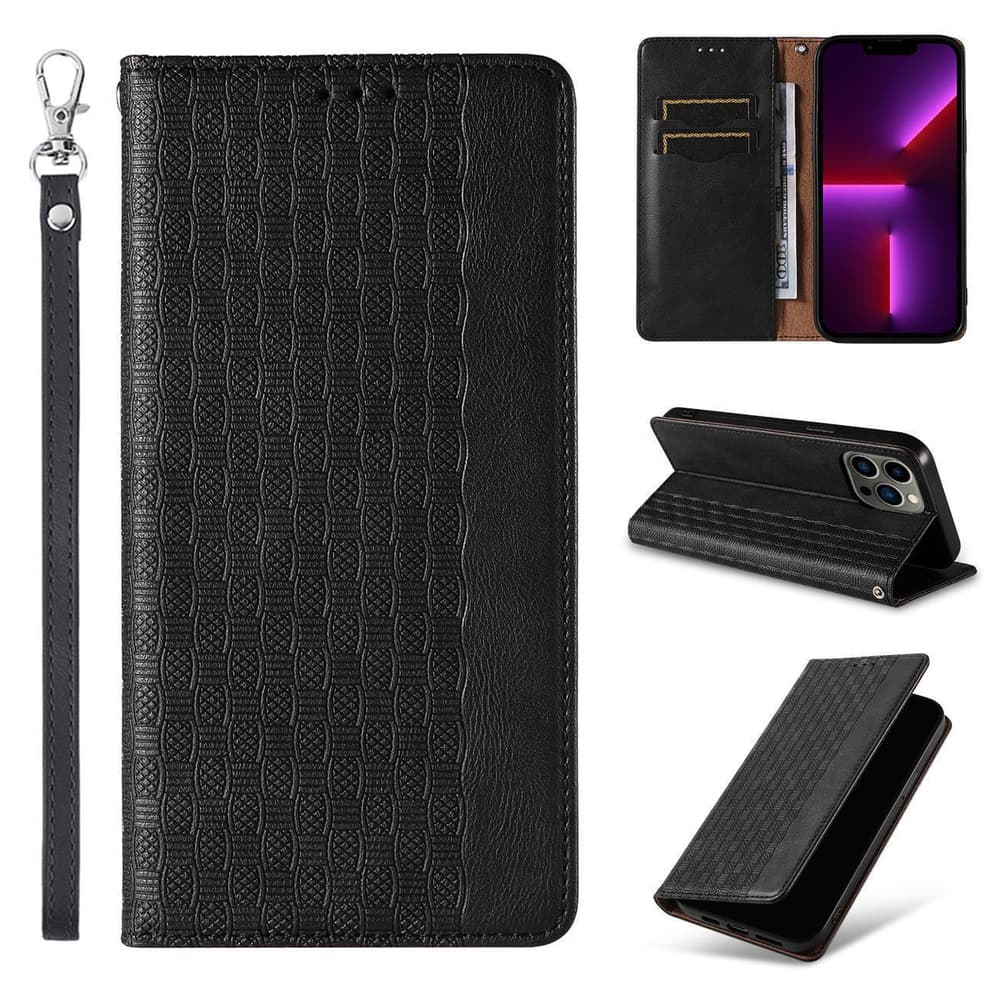 Ovitek Wozinsky Magnet Strap za Samsung Galaxy S23 Ultra, črn 3