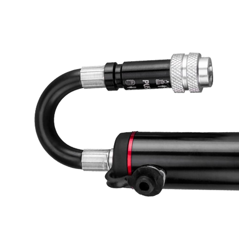 Rockbros SMART-B 150 PSI Mini kolesarska tlačilka (Presta/Schrader), črna 7