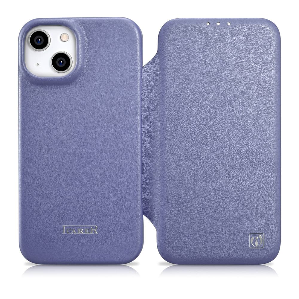 Ovitek iCarer CE za iPhone 14 Plus, svetlo vijoličen